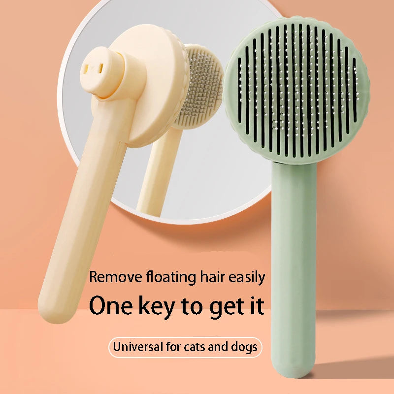 Shedsential — Self-Cleaning Deshedding Brush