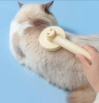 Shedsential — Self-Cleaning Deshedding Brush